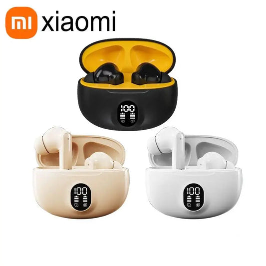 XIAOMI 895B Wireless Headsets Bluetooth Earphone 5.3 ENC Earbuds LED Power Display TWS Sport Headphone with Mic for Smart Phone Techelectronicx