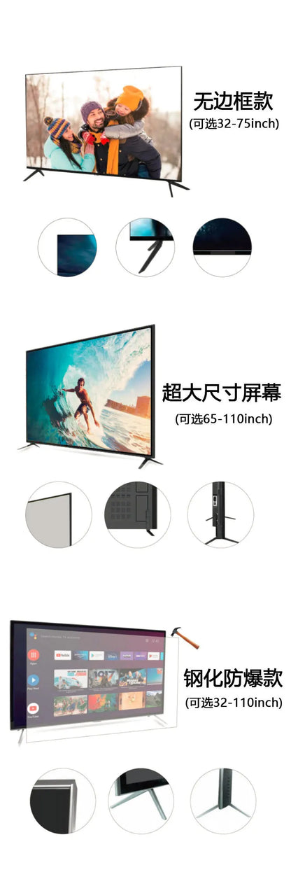 32-inch Smart TV Google TV HD 720p with Google Play and Google Cast Built-in, HDR 10, Dolby Audio, Voice Remote, Stream Live TV TechElect