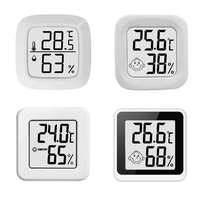 Mini LCD Digital Thermometer Hygrometer Indoor Room Temperature Humidity Meter Sensor Gauge Weather Station Techelectronicx