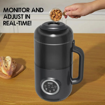 10-in-1 Multifunctional Nut Milk Maker 40oz Electric Blender Machine for Homemade Almond Oat Soy Juice Soup Soybean Milk Maker TechElect
