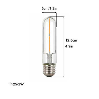 100-240V 6000K LED Filament Light Bulb 110V 120V 6500K Tubular Edison Bulbs T10 T185 T225 T30 T300 Long Tube 4W 6W 8W led Bulb Techelectronicx