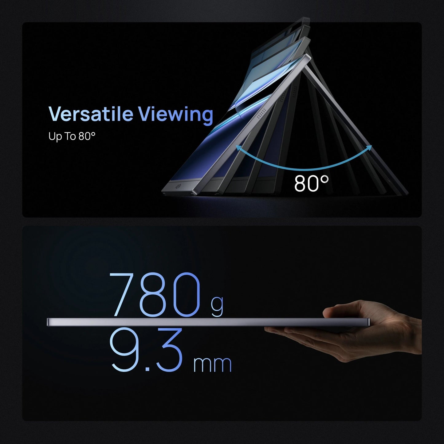 [New] ARZOPA 16.1'' 144Hz Portable Monitor,106% sRGB,1080P,with storage Bag,External Second Screen,Z1FC-Grey Techelectronicx