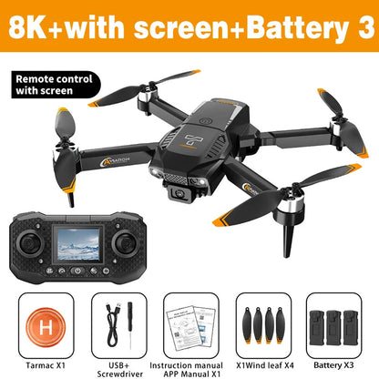 Xiaomi Mijia F205 Drone Professional 8K HD Dual Camera With Screen Remote Control Smart Obstacle Avoidance FPV Brushless Motor TechElect