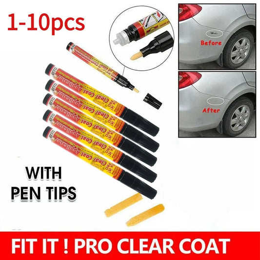 1-10pcs Car Paint Pen Car Scratch Repair Pen Body Door Paint Pen Scratch Repair Clear Coat Car Wash Styling Repair Pen Techelectronicx