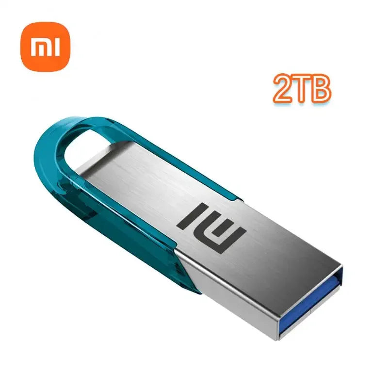 Xiaomi USB 3.2 Flash Drives 2TB Metal Pen Drive 1TB 512GB High Speed USB Drive 128GB For Computer Storage Devices Memoria U Disk Techelectronicx