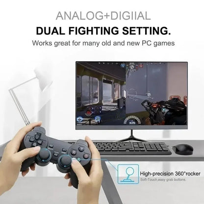 1 PC / 2 PCS 2.4GHz Wireless Gamepad for Game Controller - USB Joystick for PC, Android TV. Control for PC BOX, GAME BOX Techelectronicx