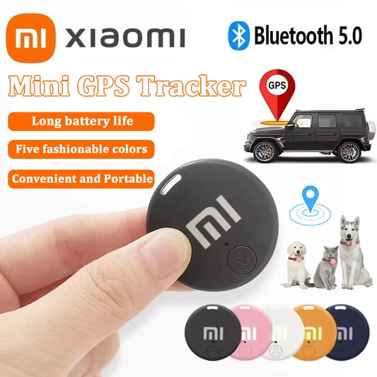 Xiaomi 5.0 GPS Bluetooth Mini Tracker Air Tag Anti-Lost Device Pet elderly Kids Wallet Tracking IOS Android Smart Finder Locator Techelectronicx