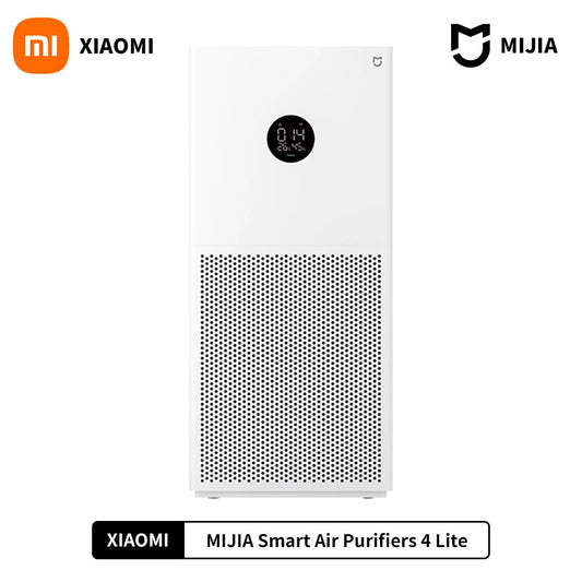 XIAOMI MIJIA Smart Air Purifier 4 Lite LED Display Quadruple Purification Aldehyde Removal Home Air Ionizer 35.8dB(A) Low noise Techelectronicx