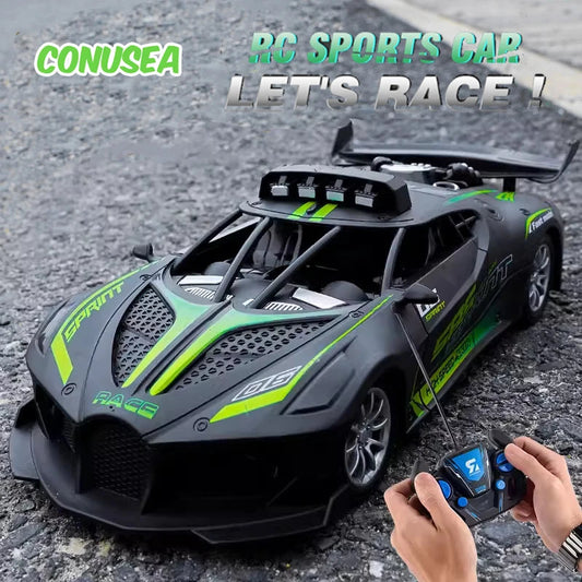 1/18 Rc Car High Speed Drift Sport Cars Remote Control Vehicle Sports Racing Car Toy Model Children Toys for Boys Birthday Gifts Techelectronicx