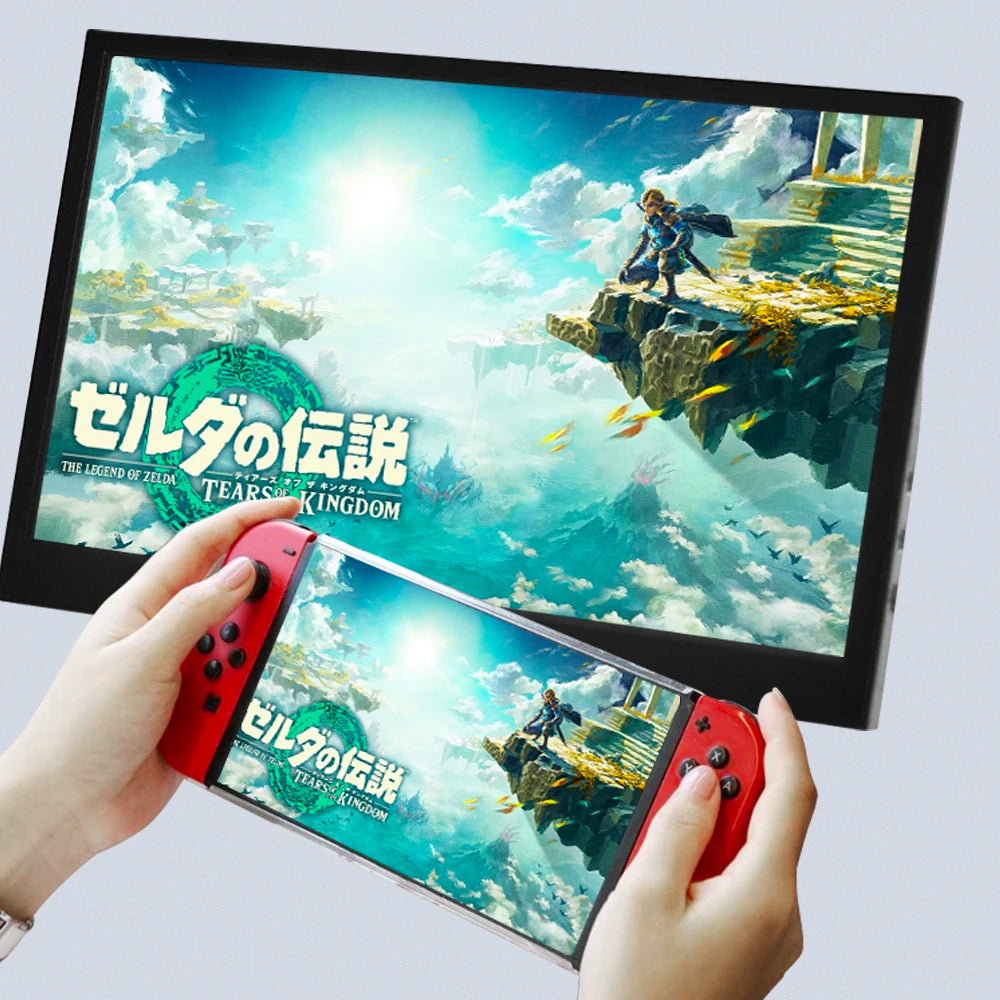 11.6 inch Portable monitor 1366X768 lcd display TFT gaming monitor for pc Raspberry Pi Laptop PS4 Xbox360 switch HDMI-Compatible Techelectronicx