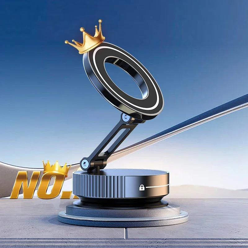 Xiaomi Super Strong Magnetic Phone Holder Foldable Design 360° Adjustable Vacuum Car Mount For Car Desk Bathroom Phone Holder Techelectronicx