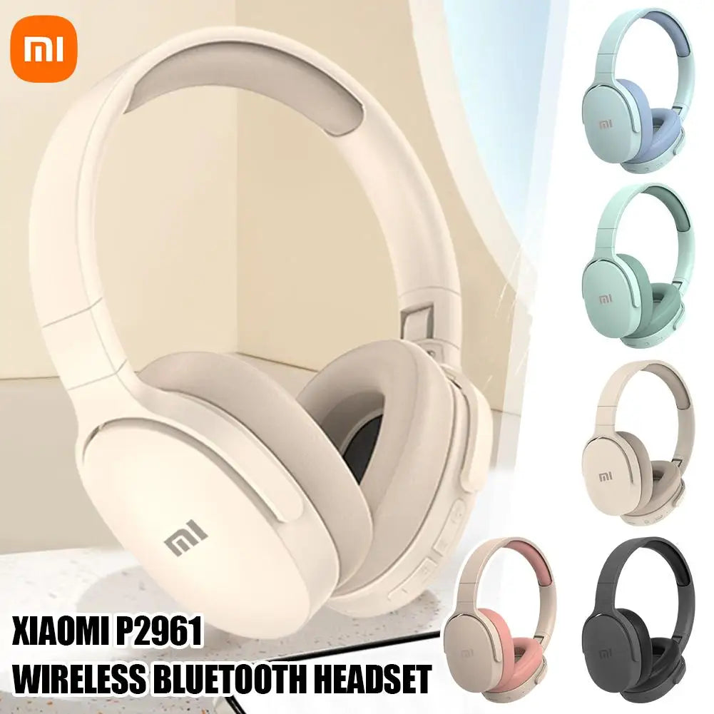 Xiaomi Wireless Bluetooth Headphones Over Ear HiFi Stereo Foldable Lightweight Headset Supports TF Cards 3.5mm Type-C Interface Techelectronicx