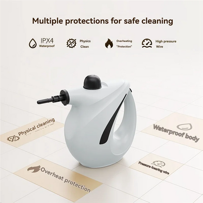 【FUXQ】Pressurized Steam Cleaner For Home Portable Handheld High Temperature Steam For Couch Clothes Car Seats Kitchen Techelectronicx