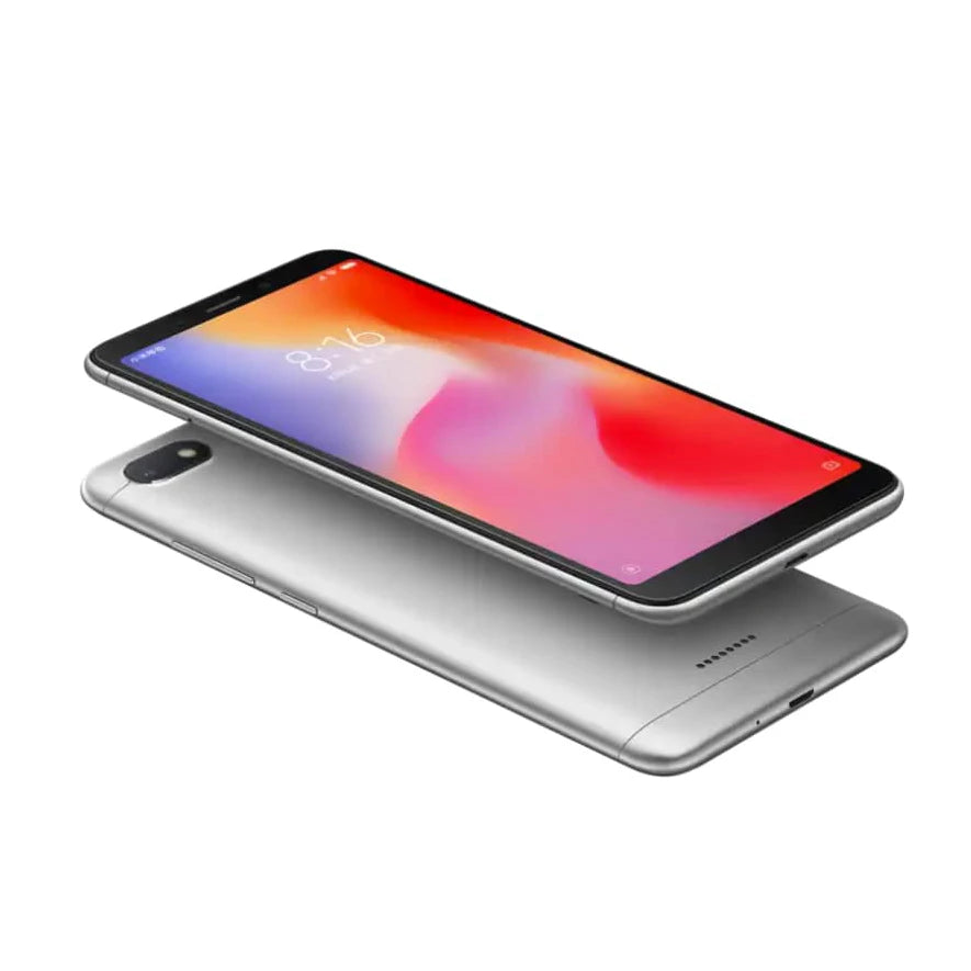 Xiaomi Redmi 6A Smartphone 5.45'' Full Screen AI Face Helio A22 Processor google play used phone Techelectronicx
