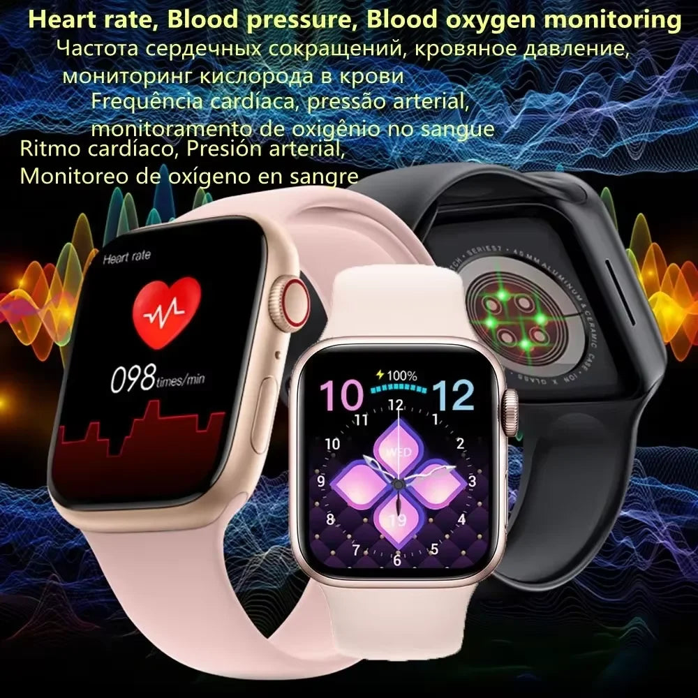 2025 2.01'' Smart Watch Bluetooth Call Play Music Smartwatch Fitness Clock Sport Waterproof Watches for Men Women iPhone Android TechElect