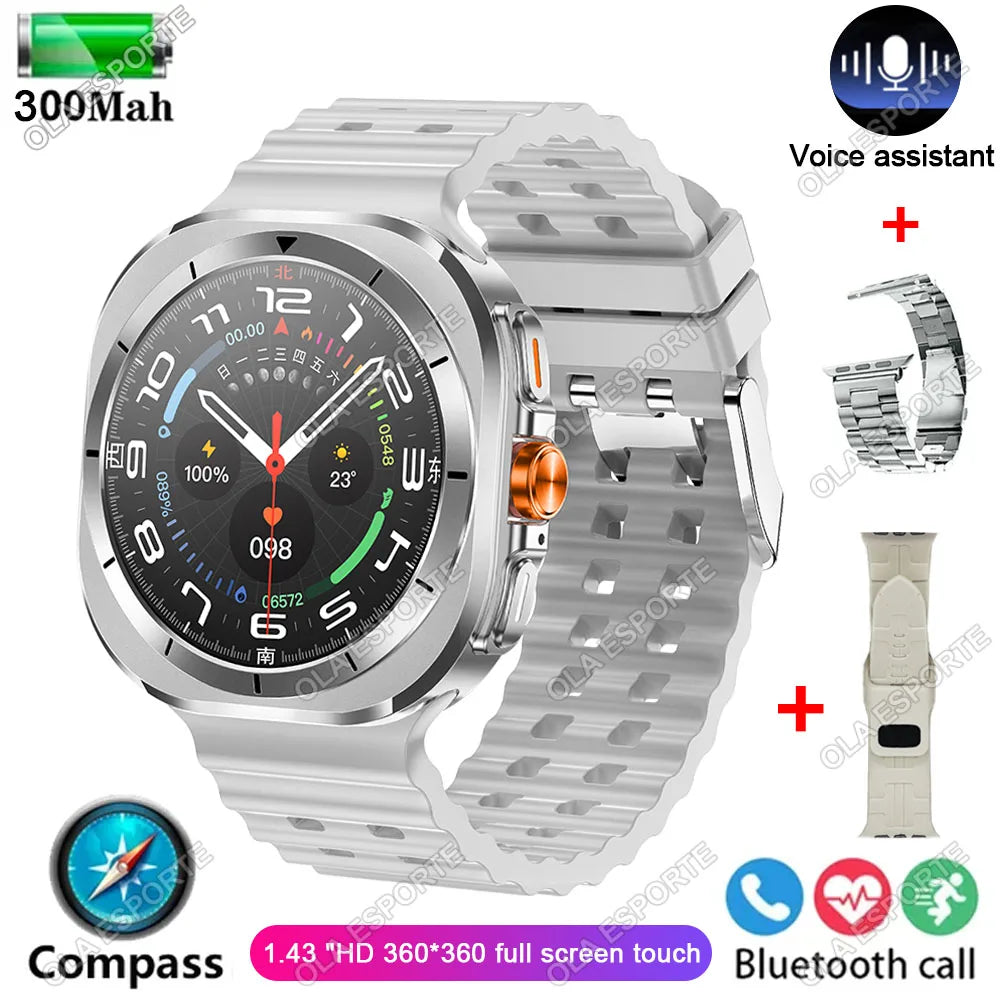Z7 Ultra Smart Watch Men Women Watch 7 Ultra Amoled 415*415  BT Call Outdoor Sport Compass Watches ECG+PPG Waterproof SmartWatch Techelectronicx