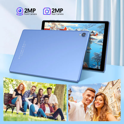 10-inch Android tablet, 4GB (2G + 2G memory expansion) RAM + 32GB ROM, 1280x800 IPS screen, dual cameras, WiFi, 6000 mAh battery TechElect