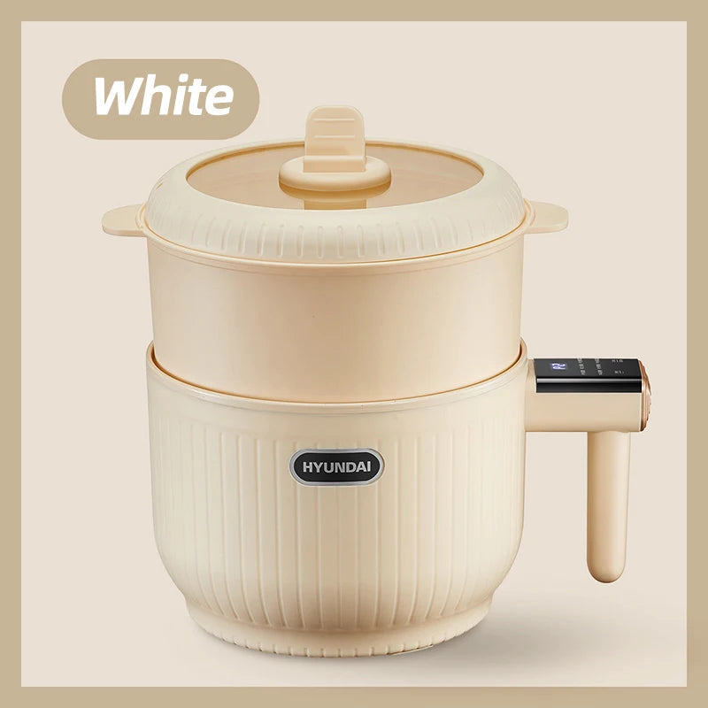 1.5L Electric Rice Cooker Smart Cooking Pot Multicooker Lunch Box Rice Cookers Dormitory Hot Pot Non-stick Electric Skillet 220V TechElect