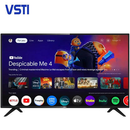 Smart Tv 32 Inches Television 32 40 43 50 65 Inch LED Tv With Google Android WiFi Smart Tv Techelectronicx