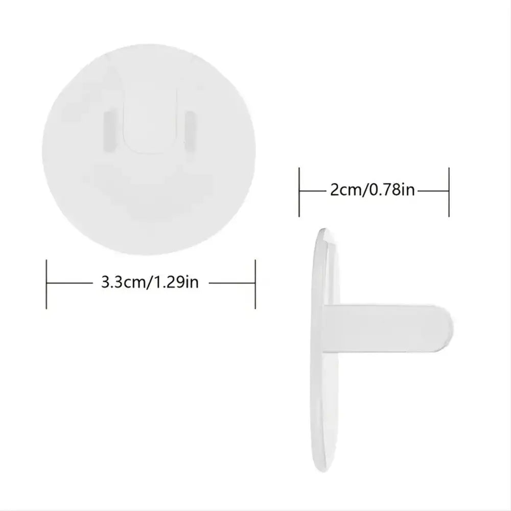 10pcs Outlet Covers, American Standard Baby Proofing Safety Child Secure Electric Plug Protectors TechElect