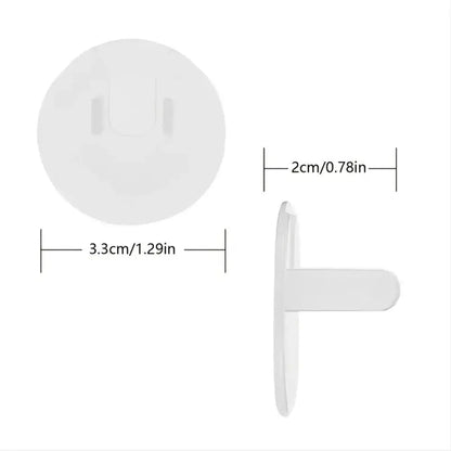 10pcs Outlet Covers, American Standard Baby Proofing Safety Child Secure Electric Plug Protectors TechElect