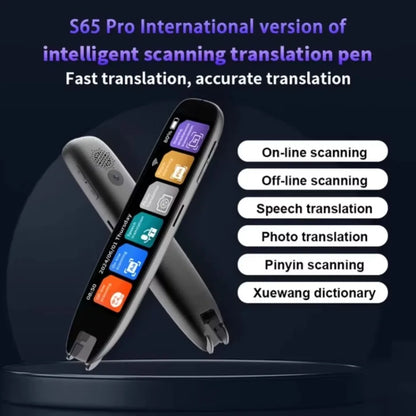 XIKCU S65 Pro Smart Voice Translator 142 Languages WIFI Scan Translation Pen Scanning Translation Pen For Business Travel Abroad TechElect