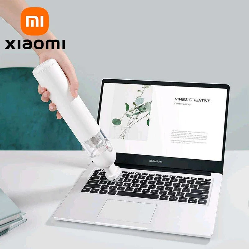 XIAOMI MIJIA Portable Handheld Vacuum Cleaner For Home Car Wireless Vacuum Cleaners 13000PA Cyclone Suction Cleaning Machine Techelectronicx