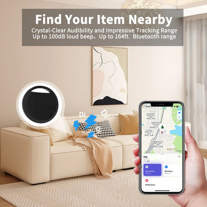 1/2 /4 pcs Anti-lose Tracker for Apple Airtag Replacemen via Find My Bluetooth GPS Tracker For Luggage IOS MFi Key Finder Techelectronicx