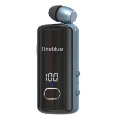 Fineblue-Auriculares Inalámbricos F580, Dispositivo De Audio Con Clip, Lotus, Bluetooth 5,3, Micrófono, Pantalla De Alimentaci TechElect