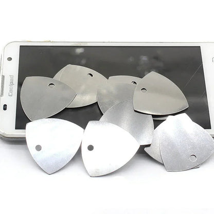 10/20/50PCS Metal Phone Opening Tools Metal Guitar Picks Pry Opener for iPhone iPad Tablet PC Disassemble Repair Tool Kit Techelectronicx