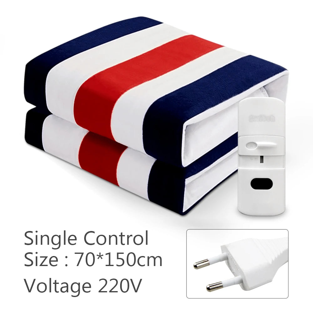 110/220V Electric Blanket Thicker Heaters Electrica Smart Control Heated Blanket Winter Carpet Mat for Home Bedroom Use TechElect