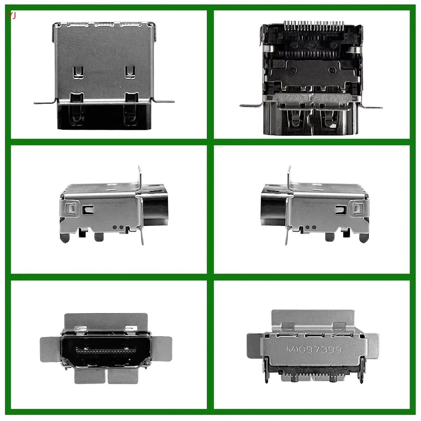 1-10pcs XSS XSX HDMI Port Connector Socket for Xbox Series X / Xbox Series S Replacement HDMI-Compatible Port Socket Connector Techelectronicx
