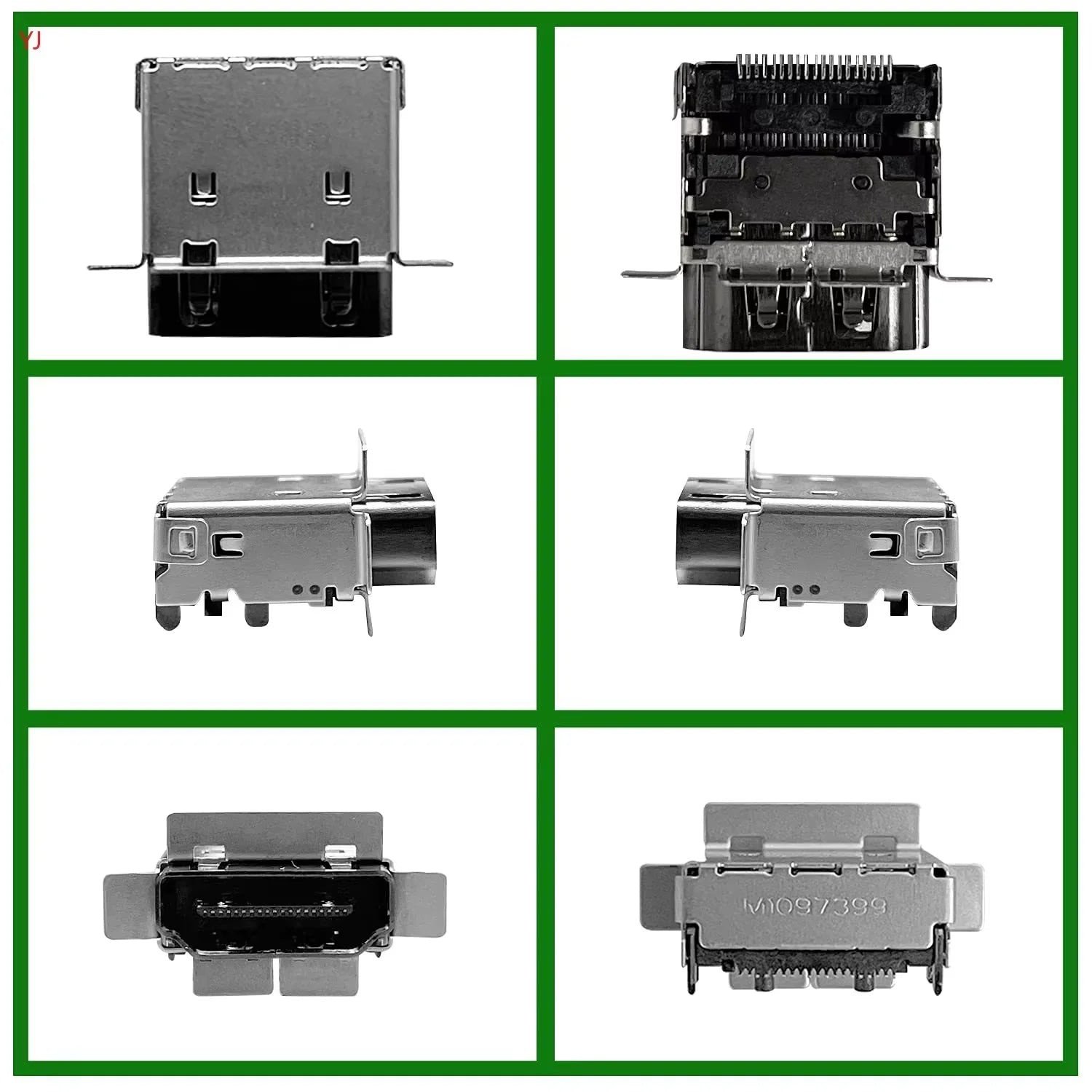 1-10pcs XSS XSX HDMI Port Connector Socket for Xbox Series X / Xbox Series S Replacement HDMI-Compatible Port Socket Connector Techelectronicx