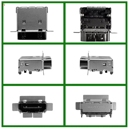 1-10pcs XSS XSX HDMI Port Connector Socket for Xbox Series X / Xbox Series S Replacement HDMI-Compatible Port Socket Connector Techelectronicx