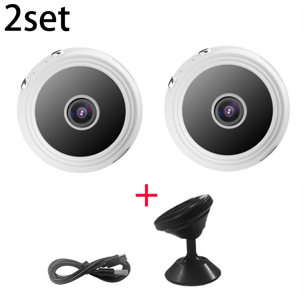 2pcs A9 Mini Camera Wifi Wireless IP Security Video Camcorders Night Vision Mobile Camera Video HD 1080P Surveillance Smart Home TechElect