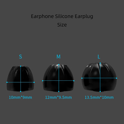 KZ 3Pairs (6pcs) Wired Earphone Memory Cotton Earmuffs Rebound Earplugs Headset PU Sponge Memory Sponge Headphones Eartips - TechElect