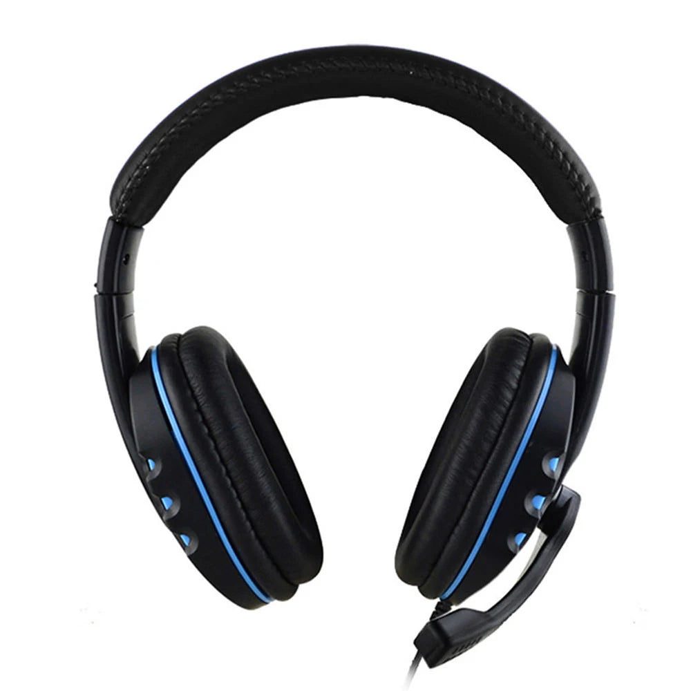Headphones 3.5mm Wired Gaming Headset Earphones Music For PS4 Play Station 4 Game PC Chat computer With Microphone - TechElect