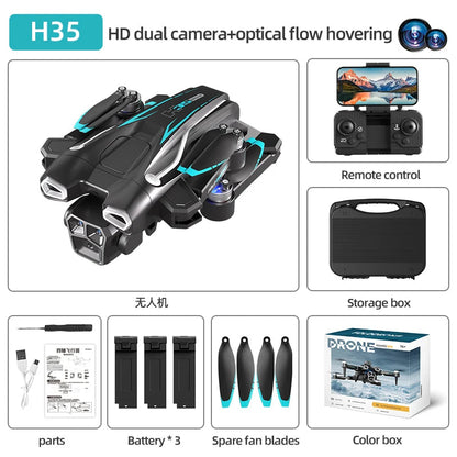 【TYRC H35】Rc camera drone 4K professional high-definition camera brushless motor long-range obstacle avoidance Techelectronicx