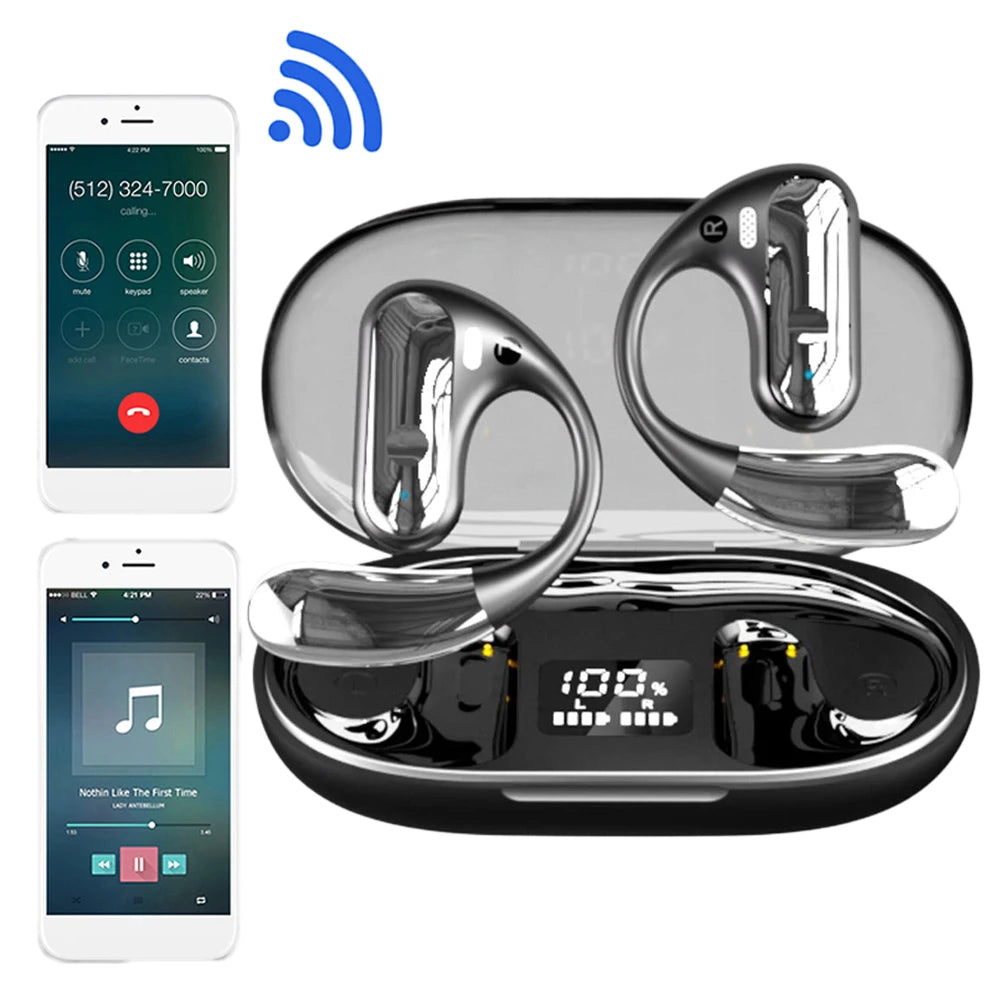 144 Languages AI Translator Earbuds Bluetooth-Compatible 5.3 Real-Time Translation Earphones Noise Cancelling Wireless Earphone TechElect