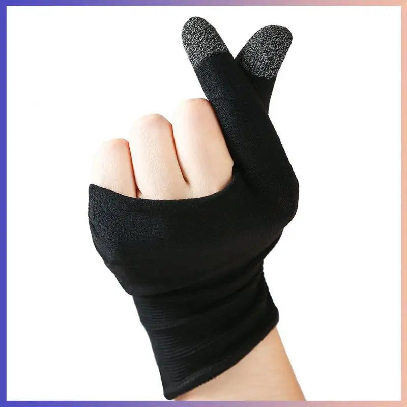 5/1pair Finger Sleeves For Gaming Thumb Finger Sleeves For Game Pubg Mobile Anti Slip Finger Gloves Phone Games Accessories Techelectronicx