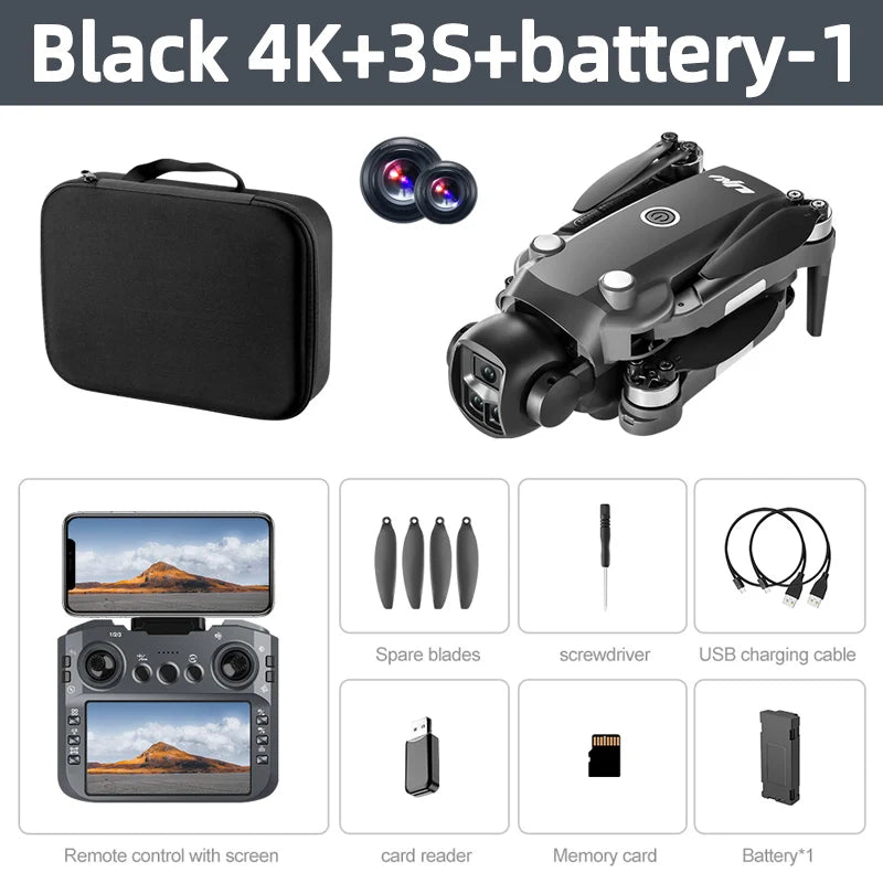 Xiaomi Mijia V988 Drone 4K Professional HD Dual Camera 5G WIFI Brushless Motor FPV Quadcopter Foldable Aerial Photography Drone Techelectronicx