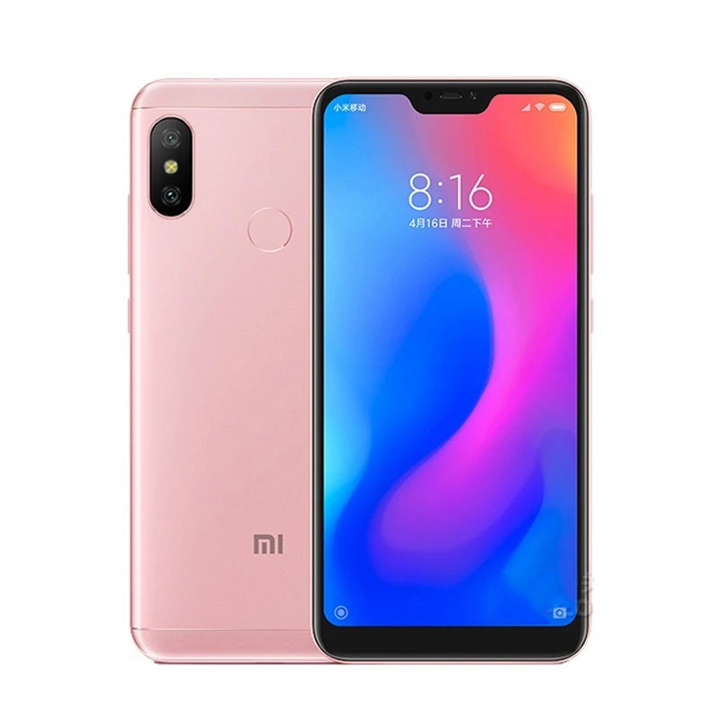 xiaomi Redmi 6 Pro Smartphone Snapdragon 625  Pixels 4000 mAh used phone Techelectronicx