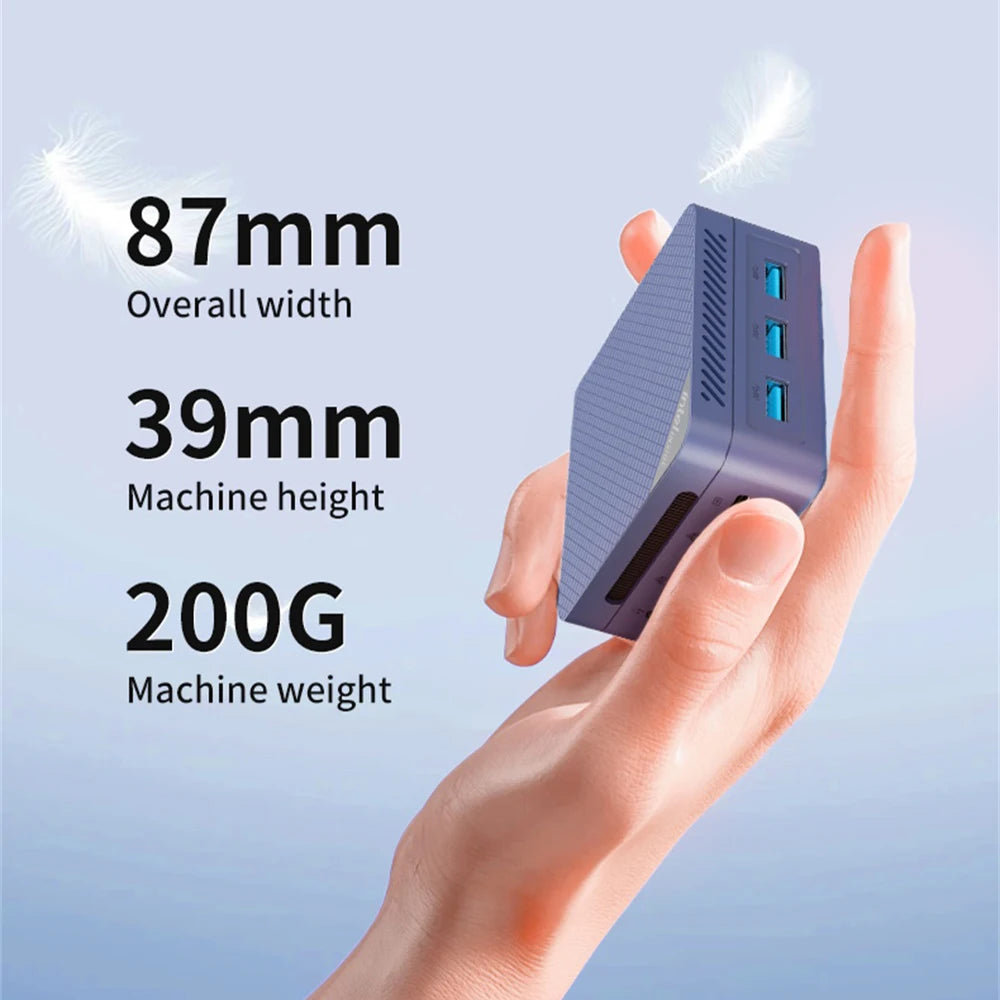 MLLSE G2 Pro Mini PC - Intel N150 LPDDR5 12GB RAM 512GB ROM Windows 11 pro Dual Band WiFi 5 BT5.2 Desktop Gaming Computer Techelectronicx