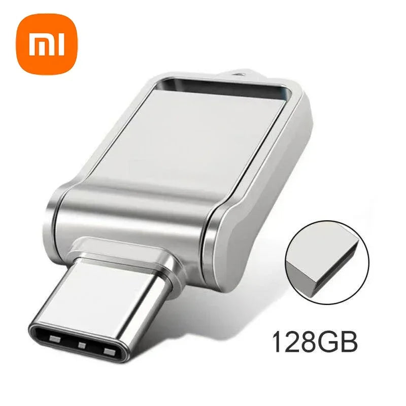 Xiaomi USB 3.2 2TB Flash Drive High Speed Type-C Interface Dual-Use Flash Memory 512GB 1TB Stick For Phone Windows 11 Computer Techelectronicx