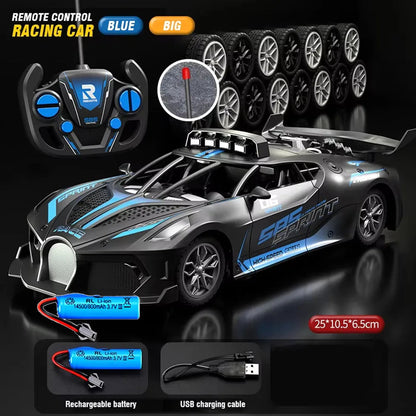 1/18 Rc Car High Speed Drift Sport Cars Remote Control Vehicle Sports Racing Car Toy Model Children Toys for Boys Birthday Gifts Techelectronicx