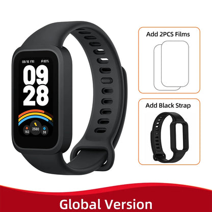 Xiaomi Mi Band 9 Active Global Version Smart Bracelet 9 Color 1.47" TFT Display 50+ Sport Modes Blood Oxygen Monitor Wristband Techelectronicx