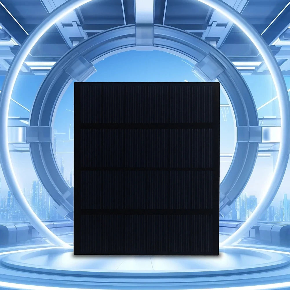 1.5W 6V Solar Panel Portable Solar Battery Charger Waterproof Mini Solar Charger Solar Charging Panel for Fans Outdoor Lamp Pump TechElect