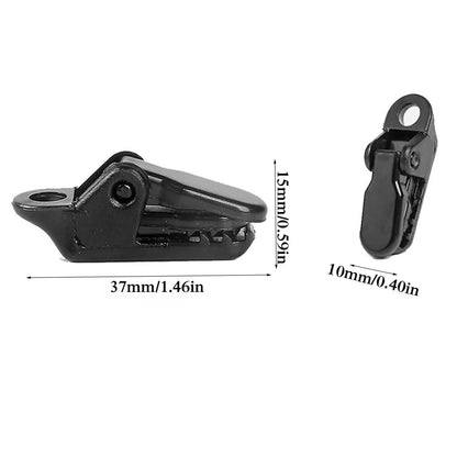 1/5/10PcsTarpaulin Clip Tent Canopy Clip Buckle Outdoor Wind Rope Clamps Reusable Awning Mountaineering Camping Accessories TechElect
