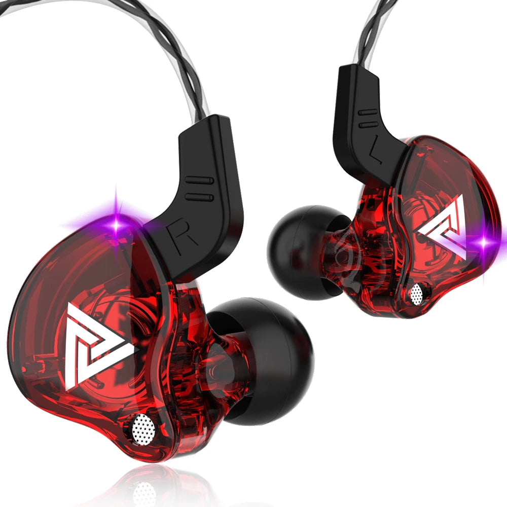 3.5mm Cable Wired Earphones QKZ AK6 HiFi Sound Quality Earphone With Wire Gaming Headset Gamer Headphones Bass Cheap Sale Earbud - TechElect