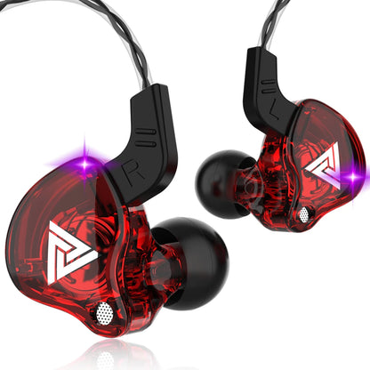 3.5mm Cable Wired Earphones QKZ AK6 HiFi Sound Quality Earphone With Wire Gaming Headset Gamer Headphones Bass Cheap Sale Earbud - TechElect